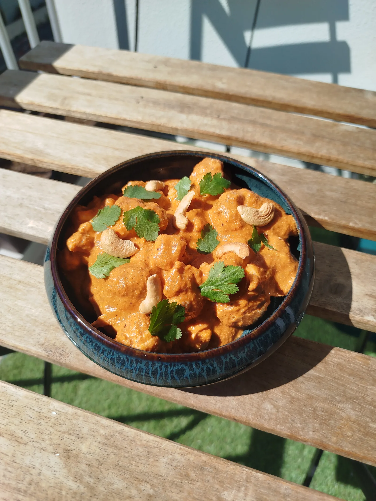 Chou-fleur façon butter chicken